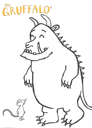 301x421 The Gruffalo Coloring Pages Activities, School And Pre School