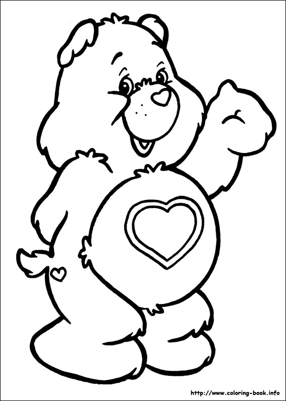 567x794 The Care Bears Coloring Pages On Coloring