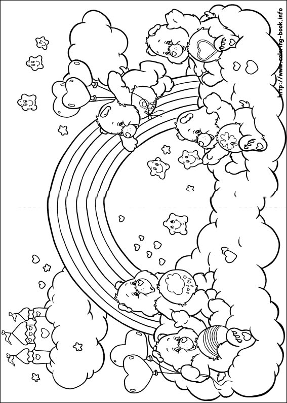 Care Bears Coloring Pages 567x794 Care Bears Coloring Pages