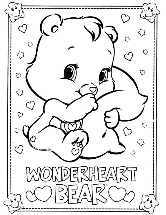 Care Bears Coloring Sheets Printable Colouring To Sweet Paint 564x729 Care Bears Coloring Sheets Printable Colouring To Sweet Paint