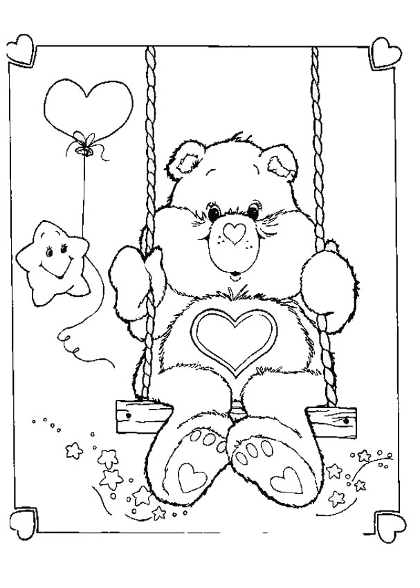Astounding Care Bears Coloring Pages The On Book Info 607x850 Astounding Care Bears Coloring Pages The On Book Info