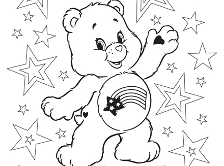 Merry Whatever Care Bears Coloring Page Ag Kidzone 440x327 Merry Whatever Care Bears Coloring Page Ag Kidzone