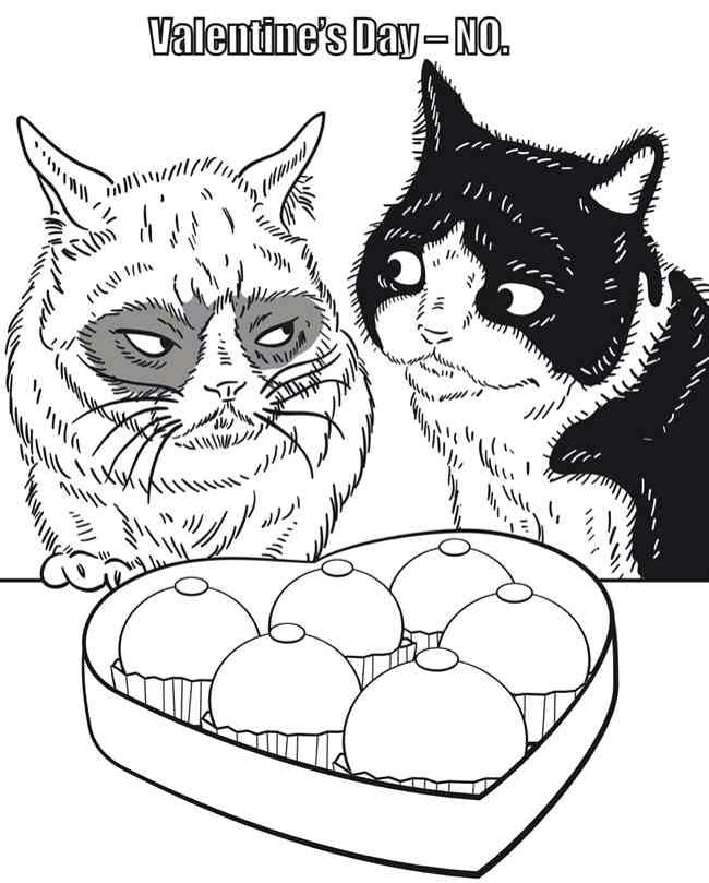 Grumpy Cat Coloring Books Grumpy Cat, Adult 650x809 Grumpy Cat Coloring Books Grumpy Cat, Adult