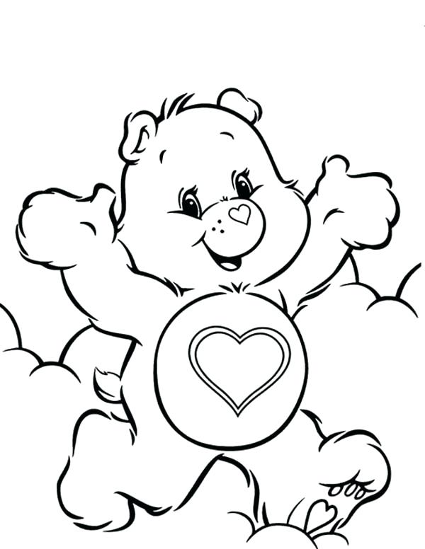 600x776 Care Bears Coloring Pages Care Bears Coloring Pages A Care Bears