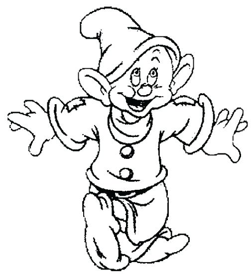 Seven Dwarfs Coloring Pages 7 Dwarfs Coloring Pages Dwarfs 506x550 Seven Dwarfs Coloring Pages 7 Dwarfs Coloring Pages Dwarfs