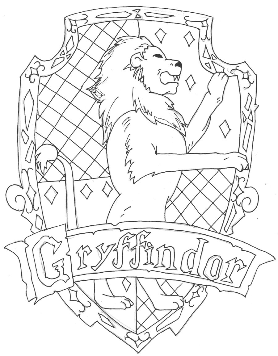 Gryffindor Free Coloring Page Harry Potter, Movies Coloring Pages 900x1153 Gryffindor Free Coloring Page Harry Potter, Movies Coloring Pages