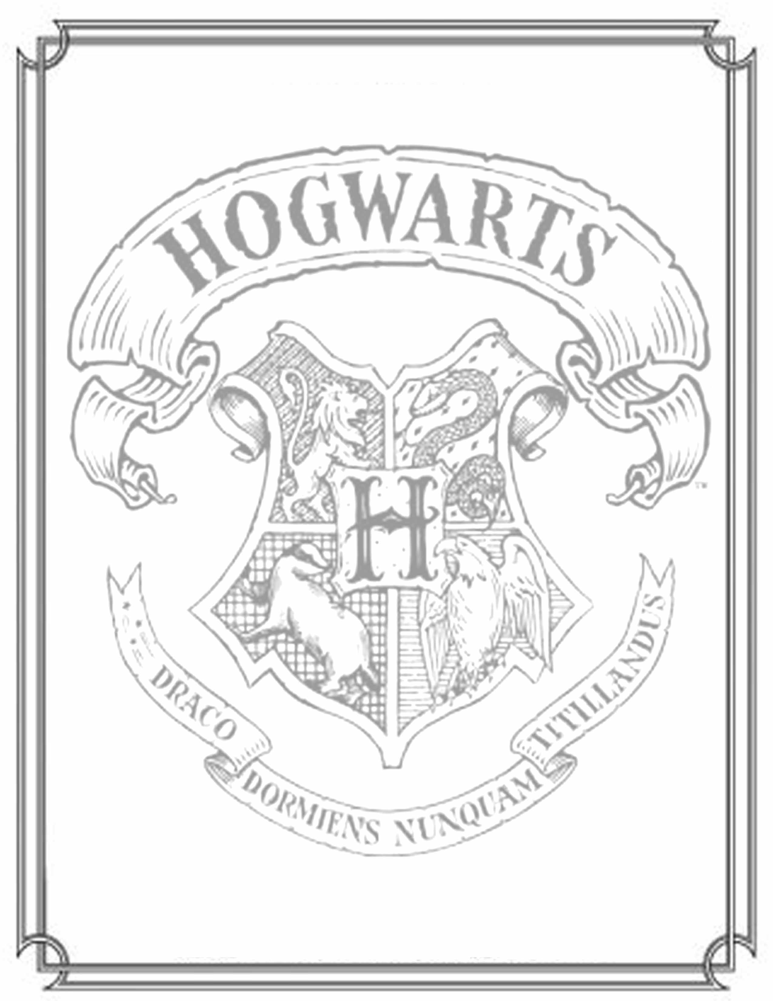 Amazing Gryffindor Crest Coloring Page Harry Potter Muggles Trying 2550x3300 Amazing Gryffindor Crest Coloring Page Harry Potter Muggles Trying