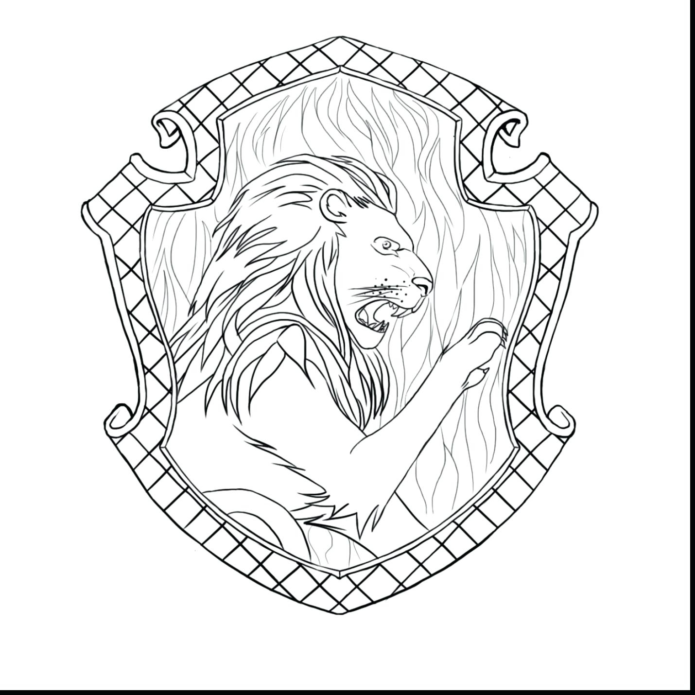 Hogwarts Crest Coloring Page To Print Of Harry Potter Pages 6 1430x1430 Hogwarts Crest Coloring Page To Print Of Harry Potter Pages 6