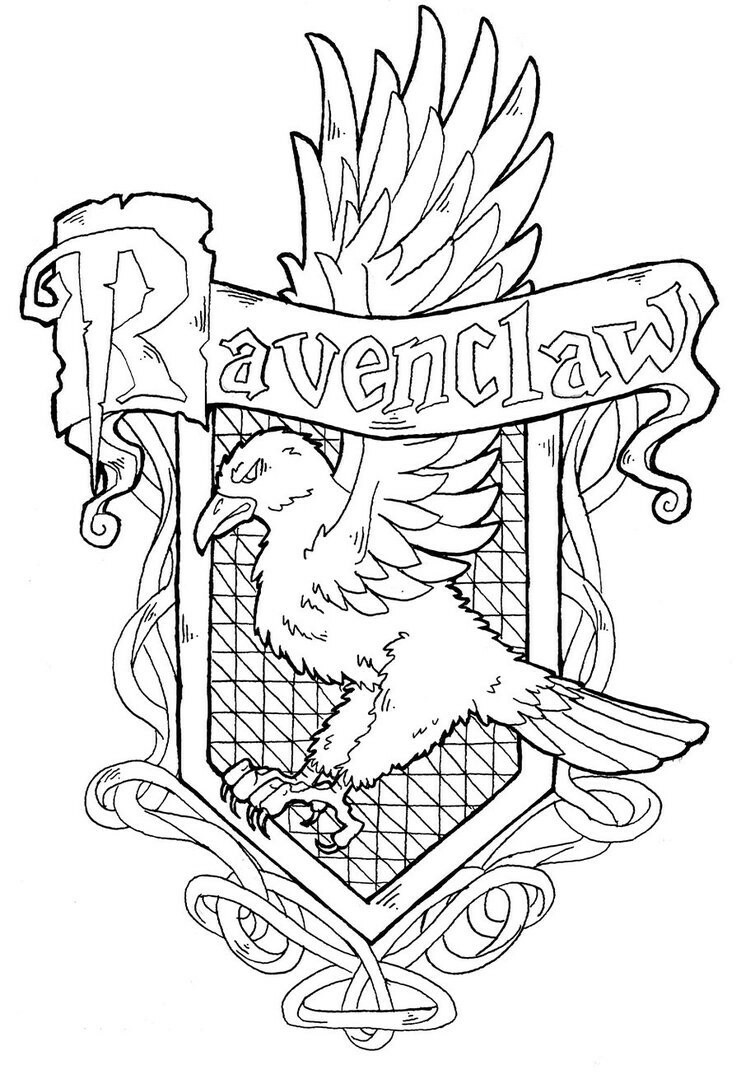 Complete Gryffindor Crest Coloring Page Pin By Angela Hanson On Hp 741x1079 Complete Gryffindor Crest Coloring Page Pin By Angela Hanson On Hp