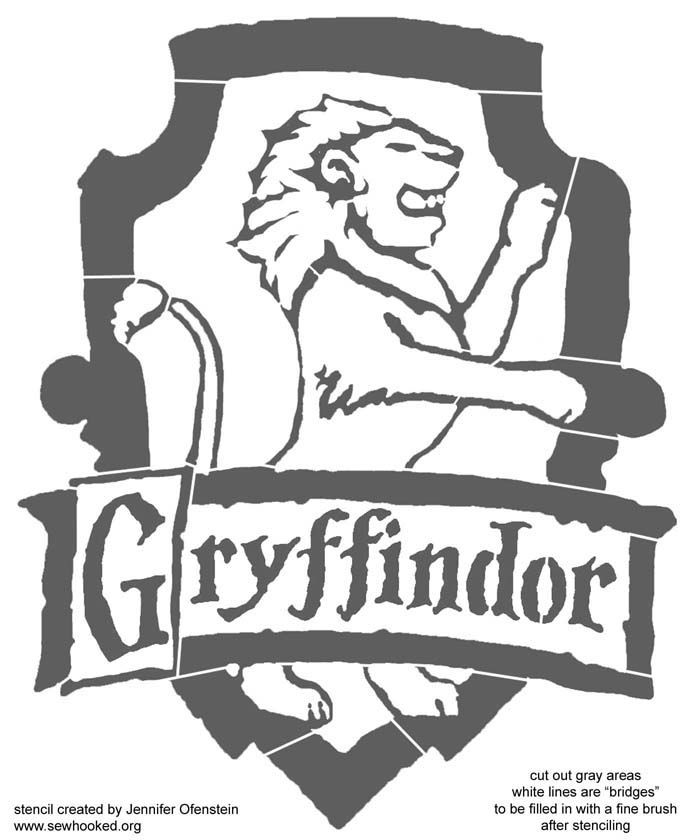 Gryffindor Crest Coloring Page 700x840 Gryffindor Crest Coloring Page