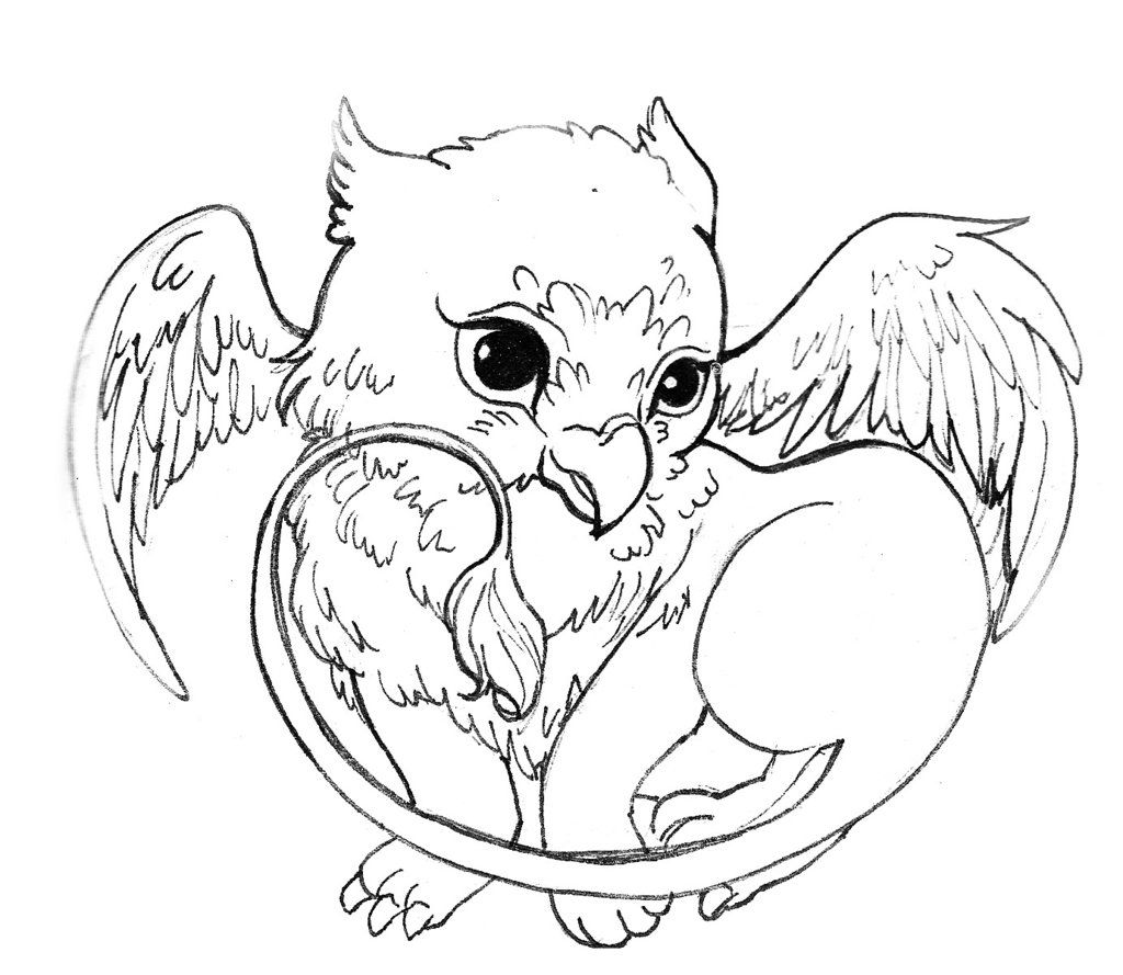 Acorns To Color And Print Cute Griffin By ~acorna252525 1024x889 Acorns To Color And Print Cute Griffin By ~acorna252525