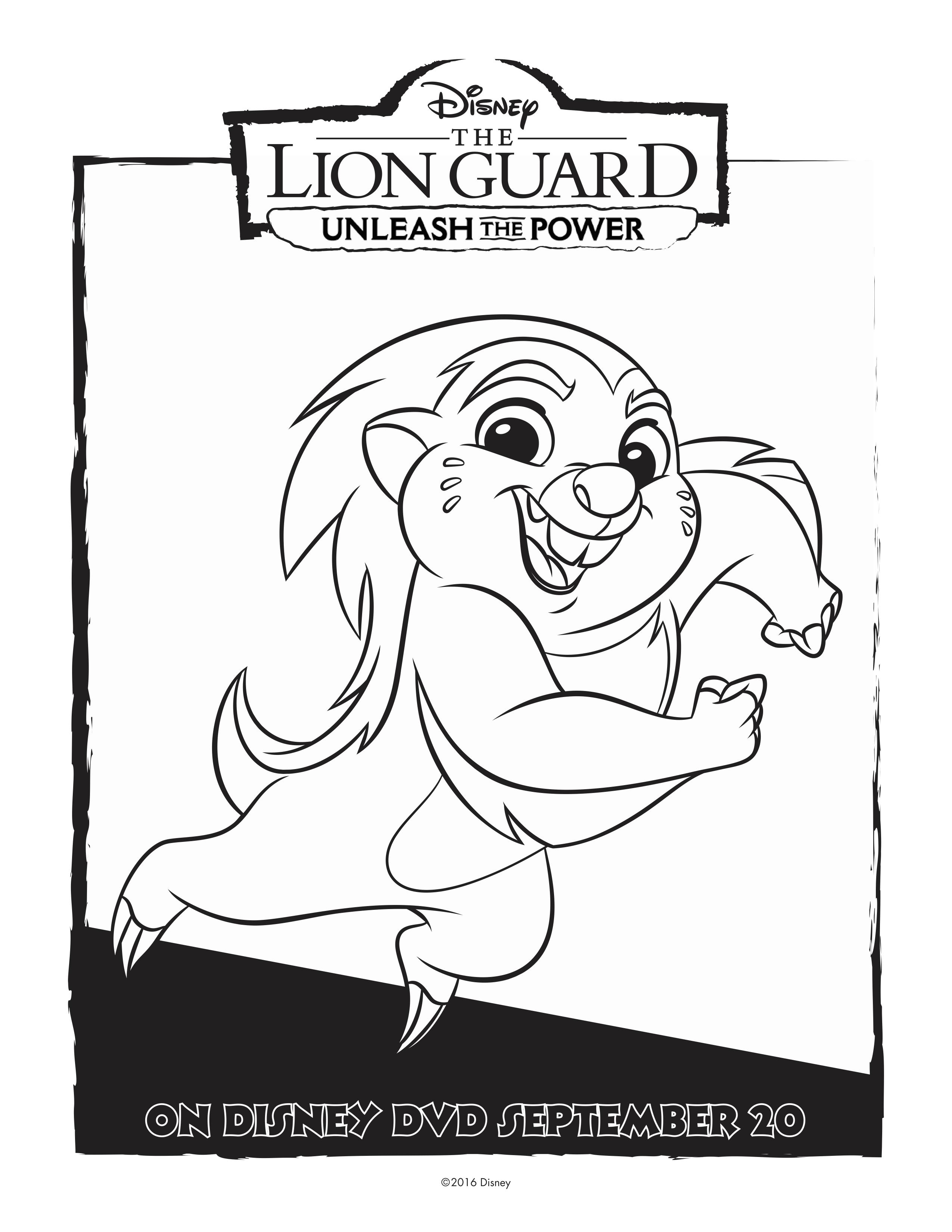 The Lion Guard Coloring Pages Getcoloringpages Printable 2550x3300 The Lion Guard Coloring Pages Getcoloringpages Printable