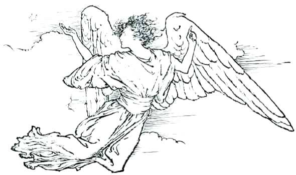 Guardian Angel Coloring Pages Amazing Angel Coloring Pages 590x350 Guardian Angel Coloring Pages Amazing Angel Coloring Pages
