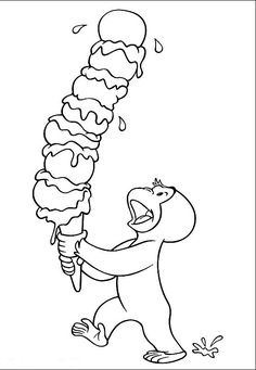 Ice Cream Coloring Pages With Whipped Cream And Cherry Ice Cream 236x341 Ice Cream Coloring Pages With Whipped Cream And Cherry Ice Cream