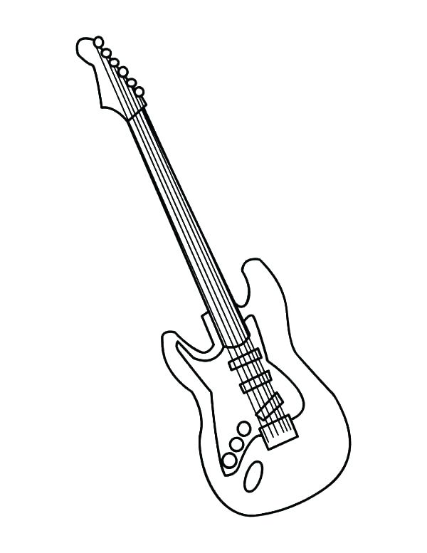 Printable Coloring Pages Guitar Electric Gui On Guitar Edge 600x777 Printable Coloring Pages Guitar Electric Gui On Guitar Edge