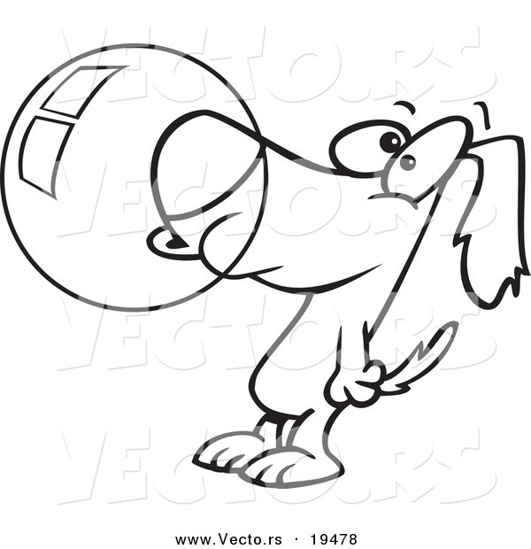Gum Coloring Pages Vector Of A Cartoon Dog Blowing Bubble Gum 600x620 Gum Coloring Pages Vector Of A Cartoon Dog Blowing Bubble Gum