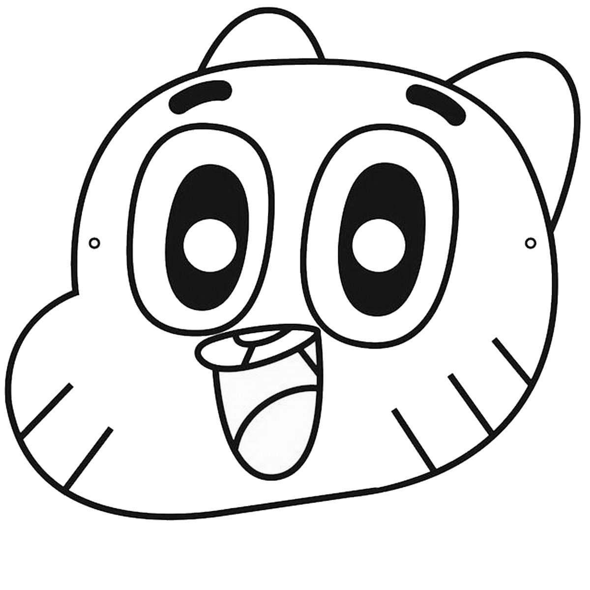 The Amazing World Of Gumball Coloring Pages 1200x1200 The Amazing World Of Gumball Coloring Pages