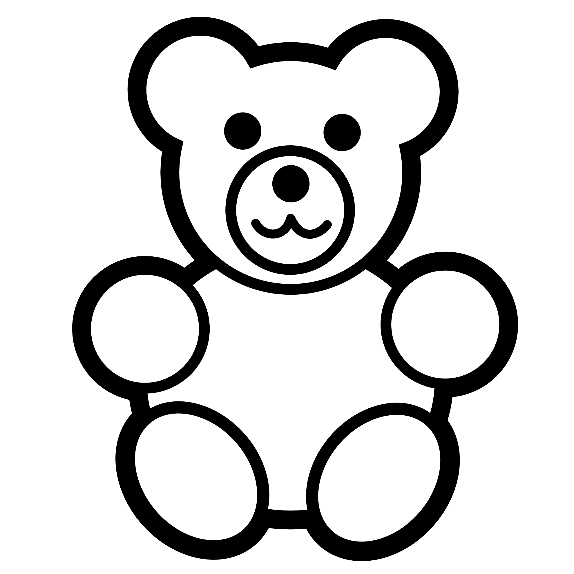 Gummy Bear Coloring Page
