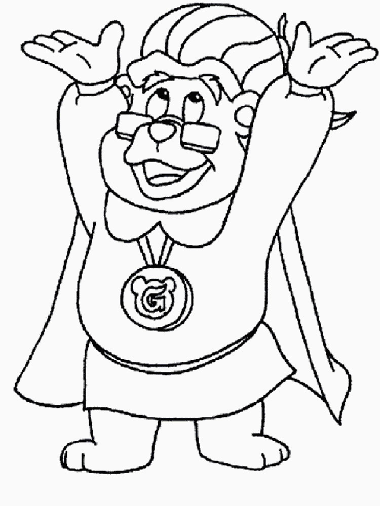 750x1000 Gummi Bears Coloring Pages. Download And Print Gummi Bears
