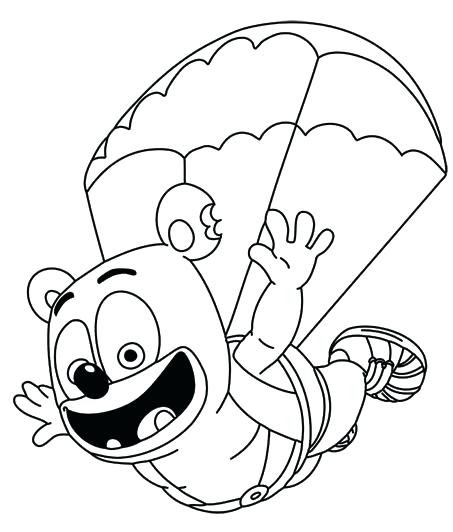 Gummy Bear Coloring Page at GetColorings.com | Free printable colorings ...