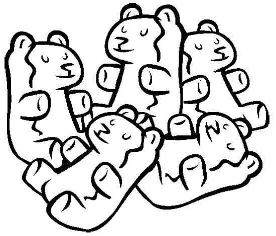 550x471 Gummy Bear Coloring Pages Gummi Bears Coloring Page Is Part
