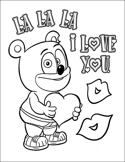 500x647 Third Annual Valentine's Day Coloring Page And Contest