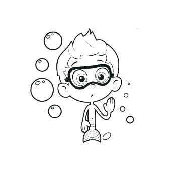 350x350 Bubble Guppies Coloring Sheets Bubble Guppies Coloring Pages Best