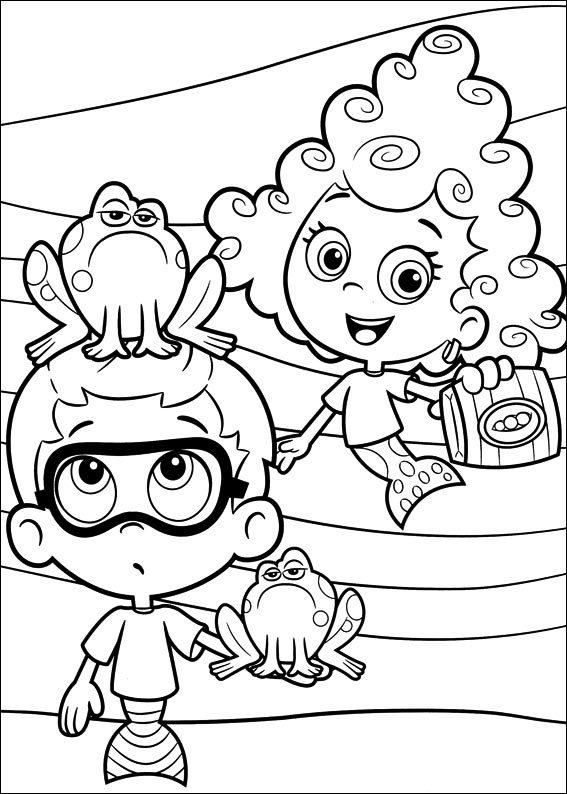 567x794 Bubble Guppies Coloring Pages The Sun Flower Pages