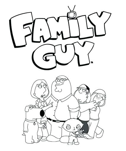 425x510 Coloring Stewie Griffin Coloring Pages Family Guy Colouring