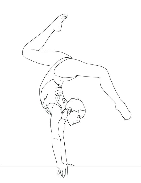 Gymnastics Bars Coloring Pages Page Gymnastic Artistic 600x775 Gymnastics Bars Coloring Pages Page Gymnastic Artistic