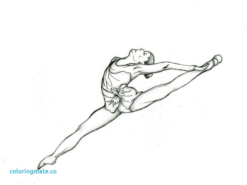 1024x768 Gymnastic Coloring Pages