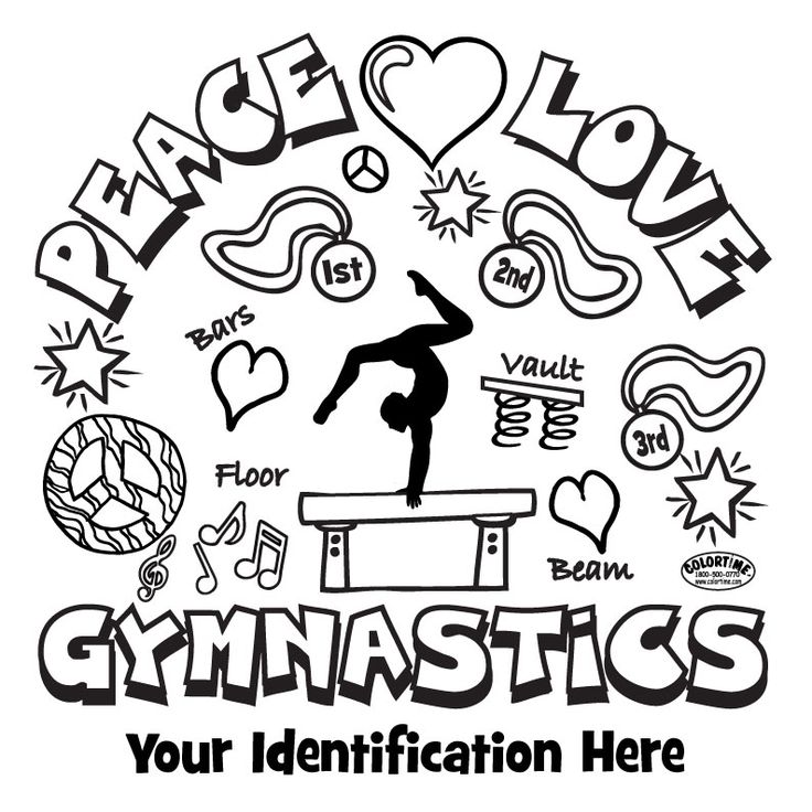 736x736 Enjoyable Gymnastics Coloring Pages 2 To Print Printable For Kids
