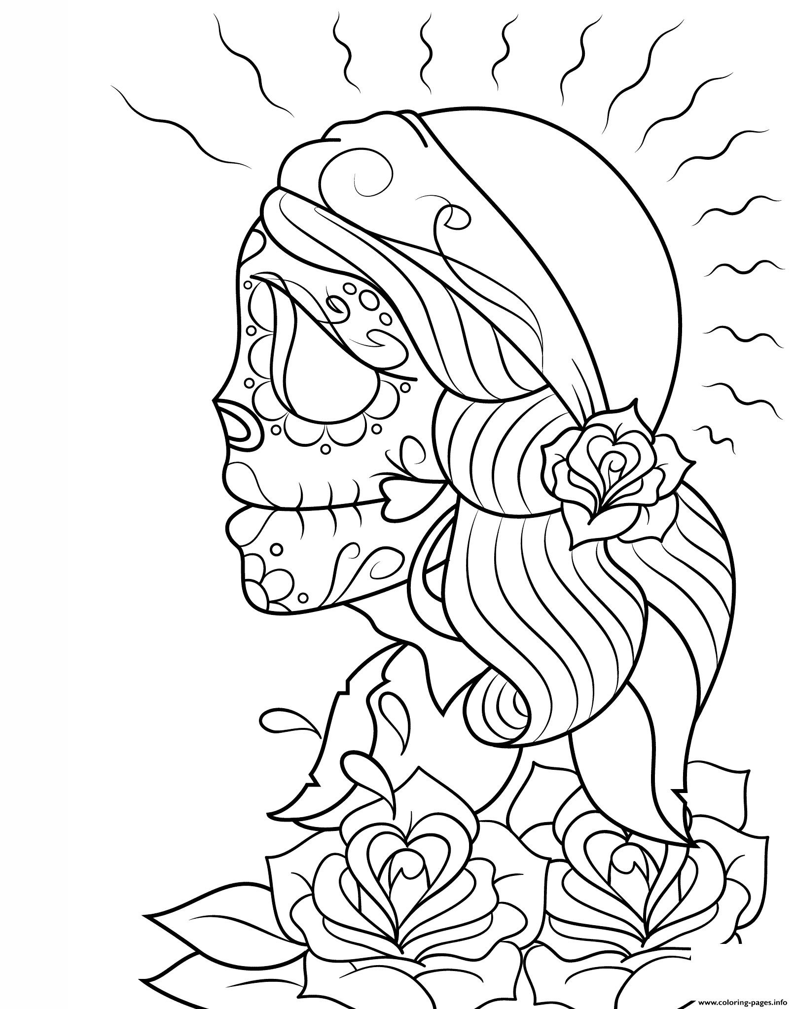 Gypsy Coloring Pages at GetColorings.com | Free printable colorings ...