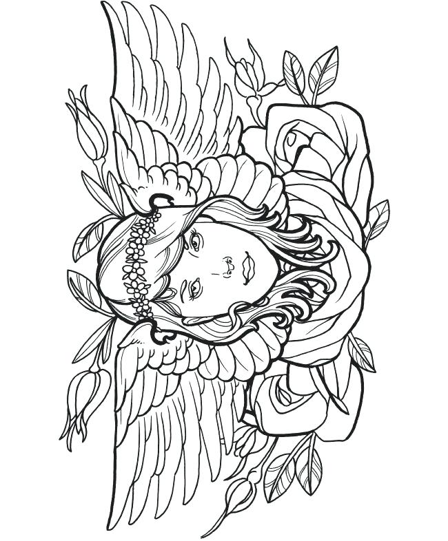 Gypsy Woman Coloring Pages For Adults Coloring Pages