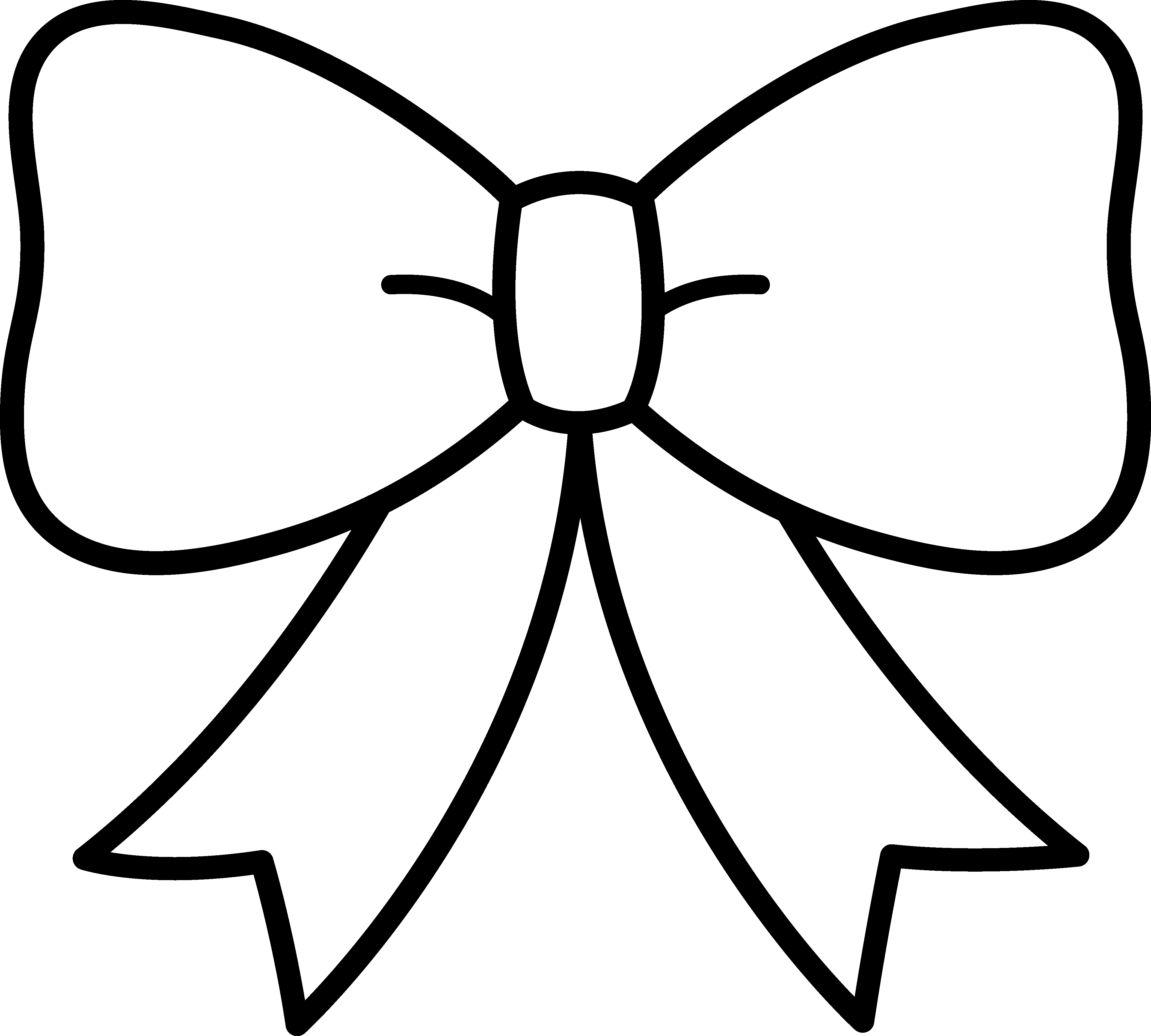Black And White Bow Design 4216x3795 Black And White Bow Design