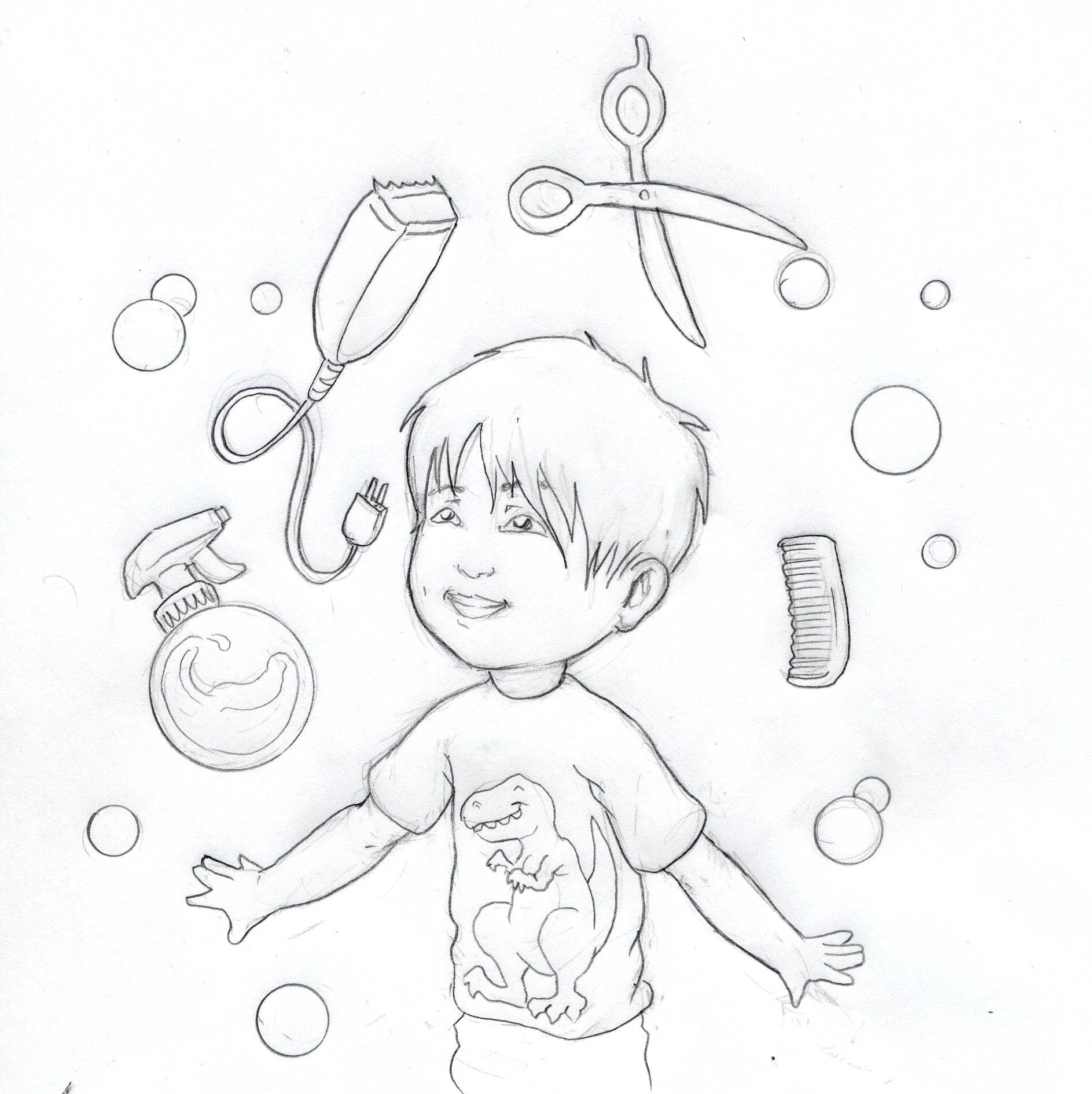 Luca Lashes Hair Salon Coloring Sheet. Check Out More Fun 1887x1890 Luca Lashes Hair Salon Coloring Sheet. Check Out More Fun