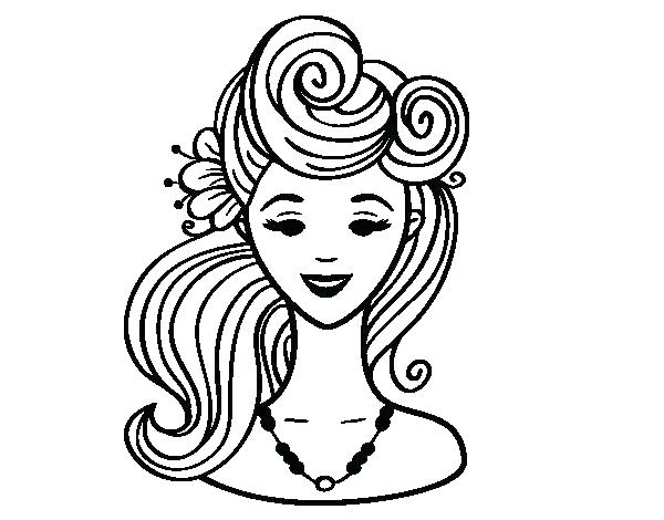 Hairstyle Coloring Pages at GetColorings.com | Free printable colorings