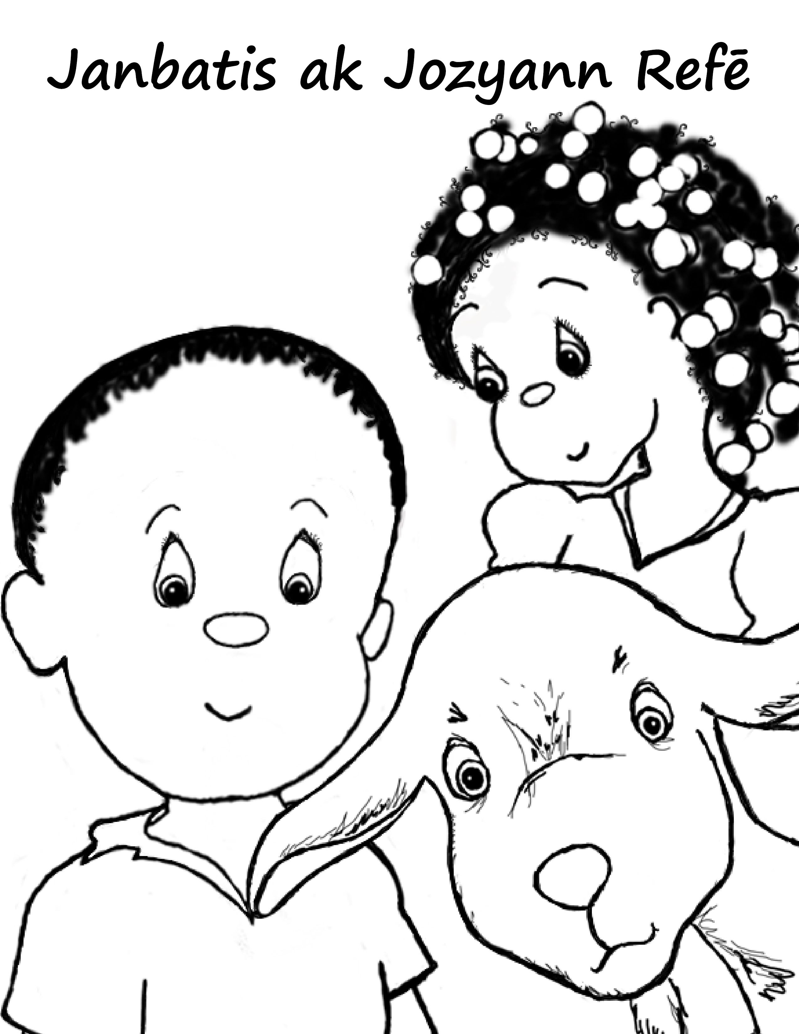 2550x3300 Haiti Children Coloring Pages Haiti Printables