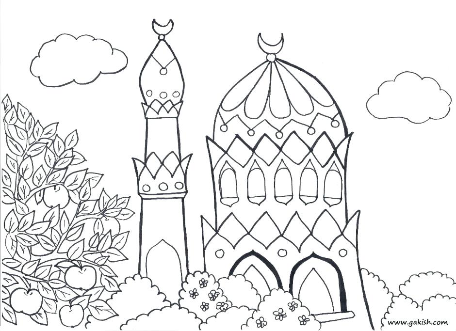 940x683 Eid Mubarak Printable Coloring Pages Colouring Page Sheets Cards