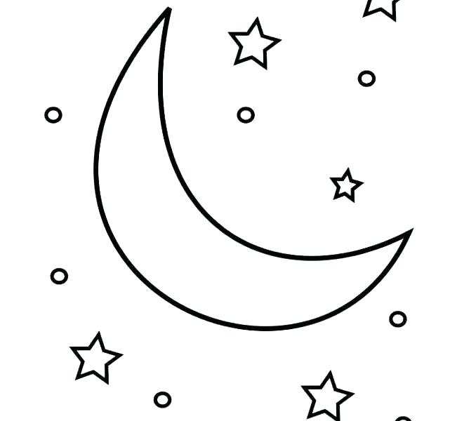Moon Coloring Page Star Coloring Pages Crescent Moon Coloring Page 678x600 Moon Coloring Page Star Coloring Pages Crescent Moon Coloring Page