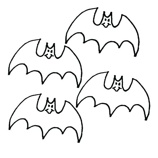 528x530 Halloween Bats Coloring Pages Shippa.co