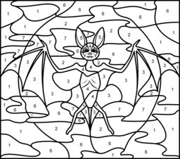 256x226 Bat Coloring Page. Printables. Apps For Kids.
