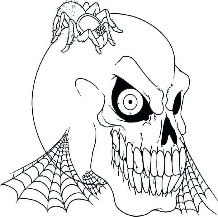 700x698 Halloween Cat Coloring Pages