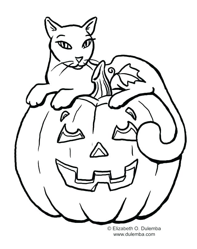 Halloween Cat Coloring Pages Printable at GetColorings.com | Free ...