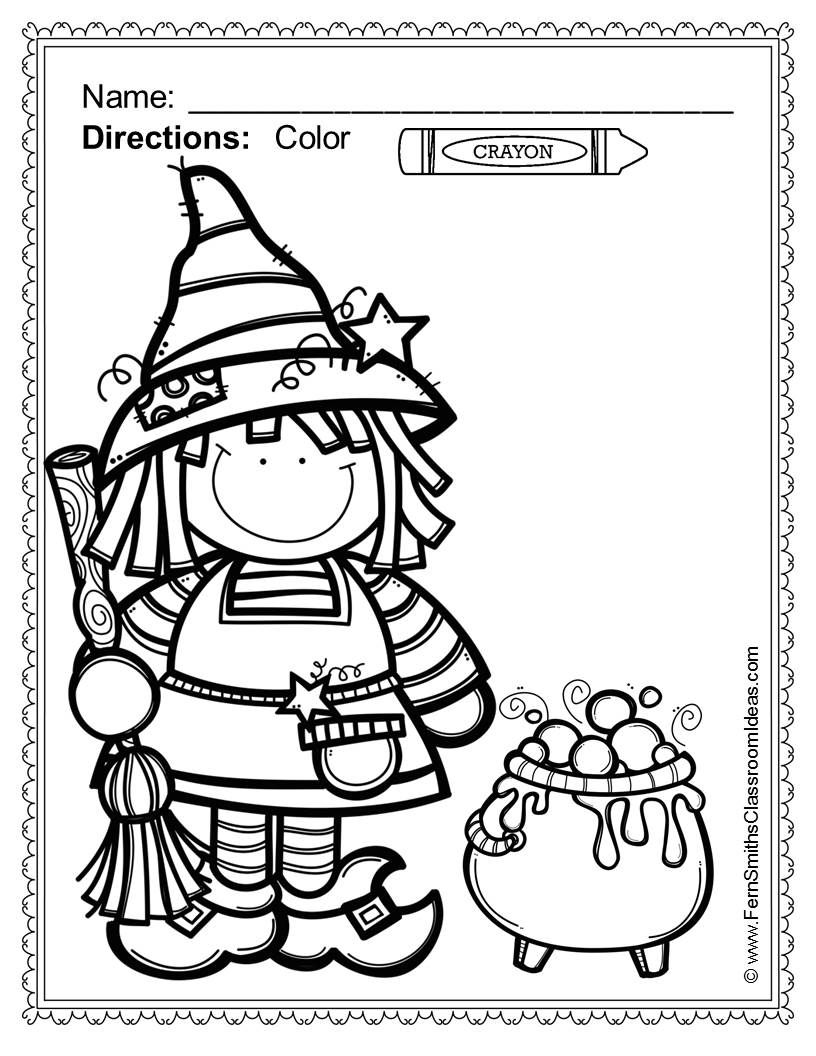 Halloween Coloring Pages 816x1056 Halloween Coloring Pages