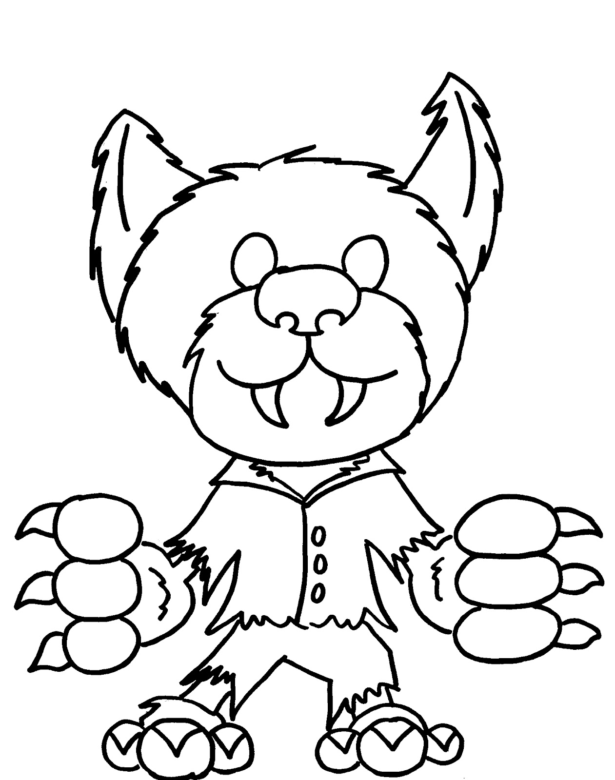 1261x1600 Fresh Cute Halloween Coloring Pages 16 For Your Free Coloring Book