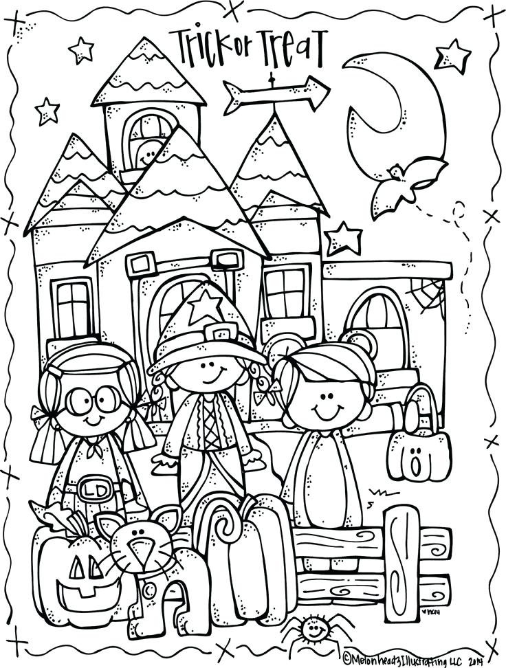 736x972 Free Printable Halloween Coloring Pages Drawn Ghost Coloring Free