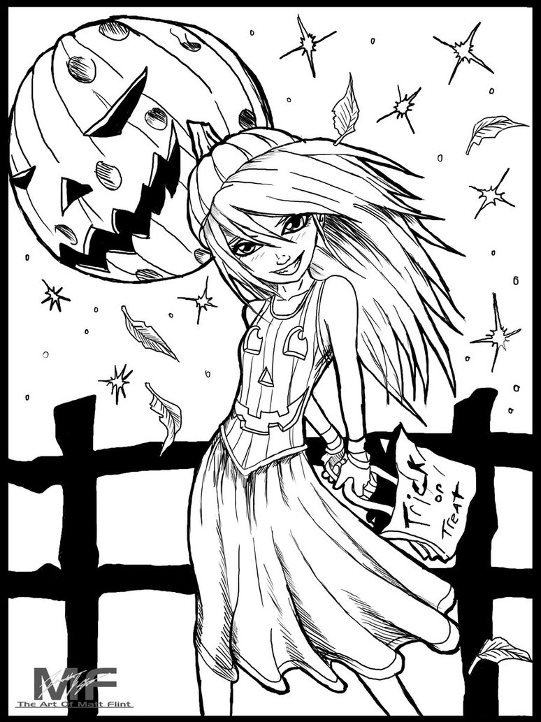 774x1033 Halloween Coloring Pages For Boys And Girls Just Colorings