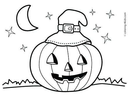 Halloween Coloring Pages Preschoolers Coloring Pages Kids 440x330 Halloween Coloring Pages Preschoolers Coloring Pages Kids