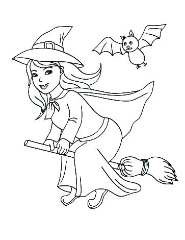 Kid Halloween Coloring Pages Vanda 363x470 Kid Halloween Coloring Pages Vanda